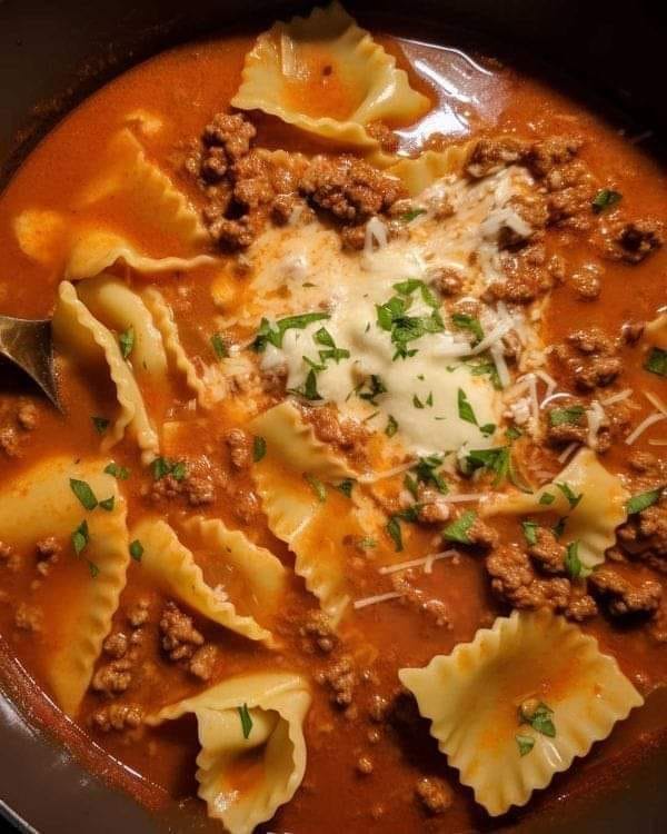 Lasagna Soup